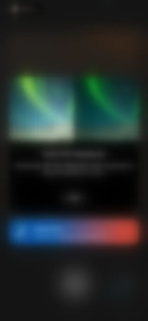 Locked screen preview