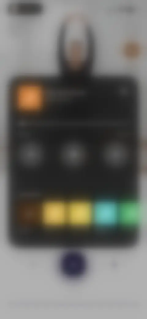 Locked screen preview