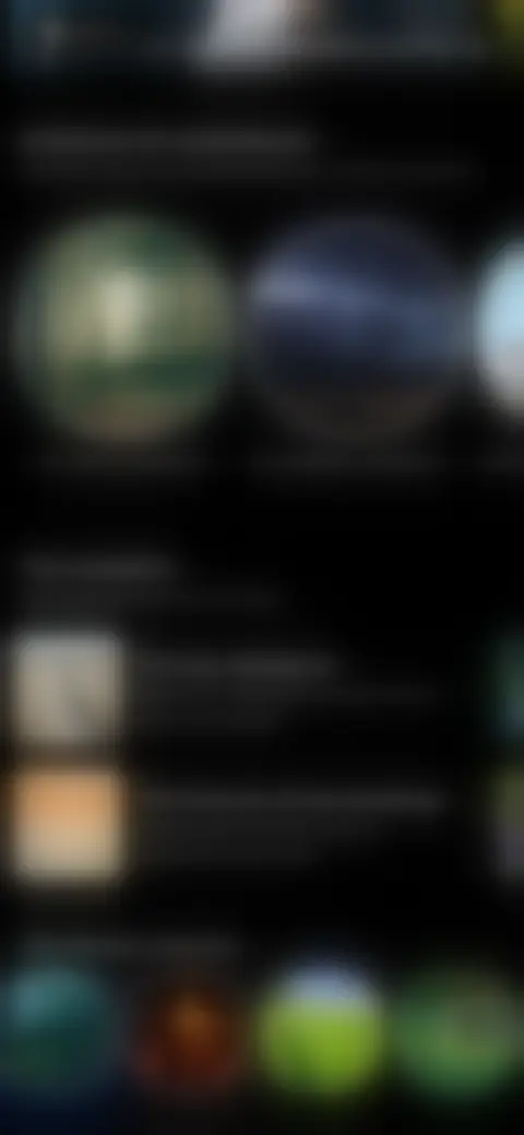 Locked screen preview