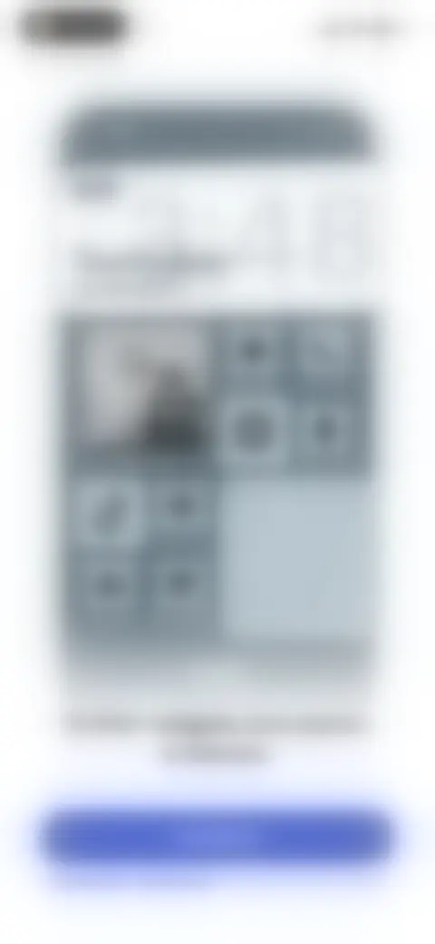 Locked screen preview