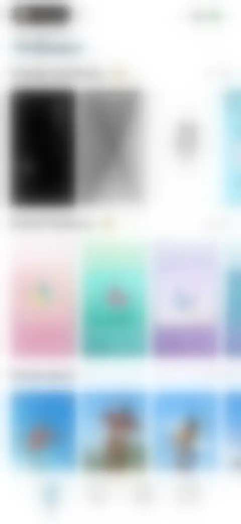 Locked screen preview