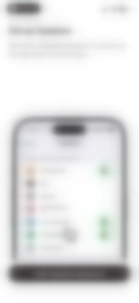 Locked screen preview