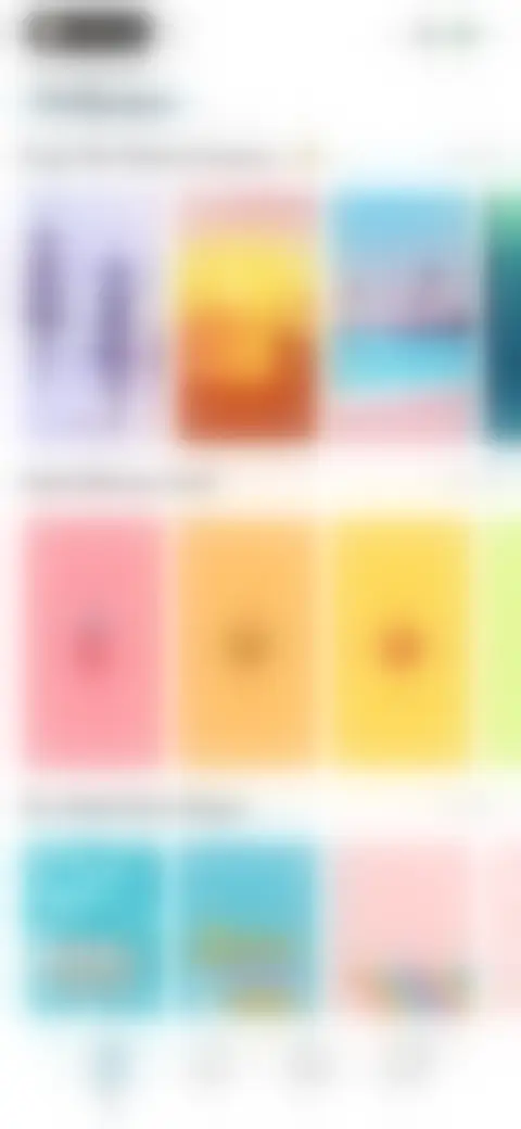 Locked screen preview