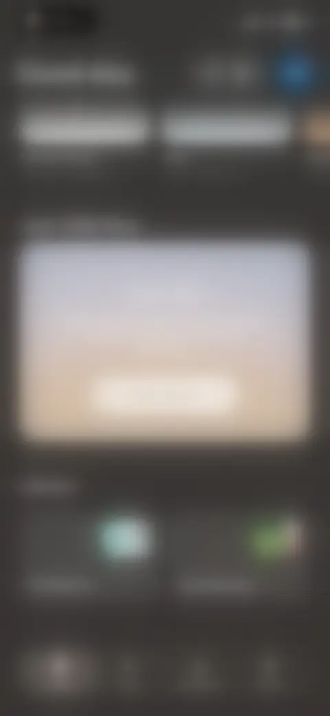 Locked screen preview