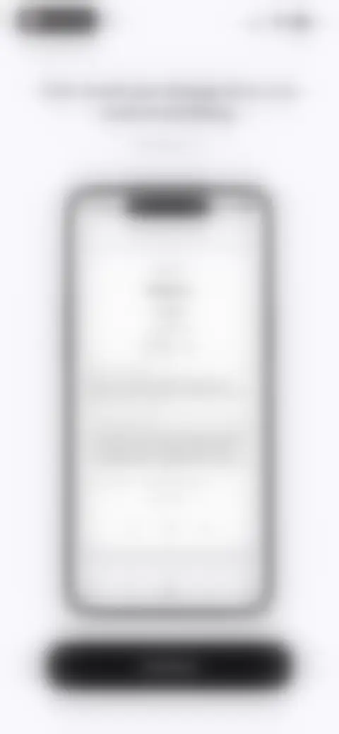 Locked screen preview