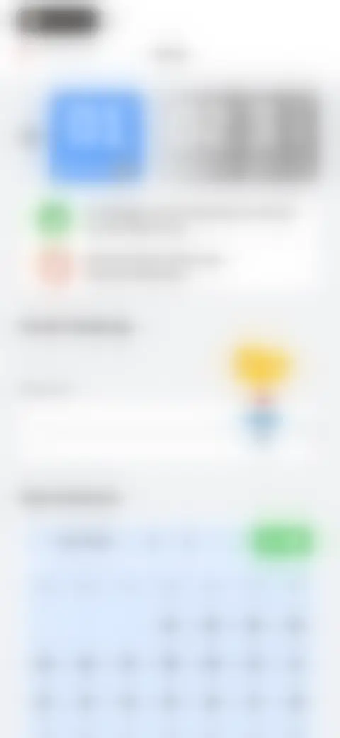 Locked screen preview