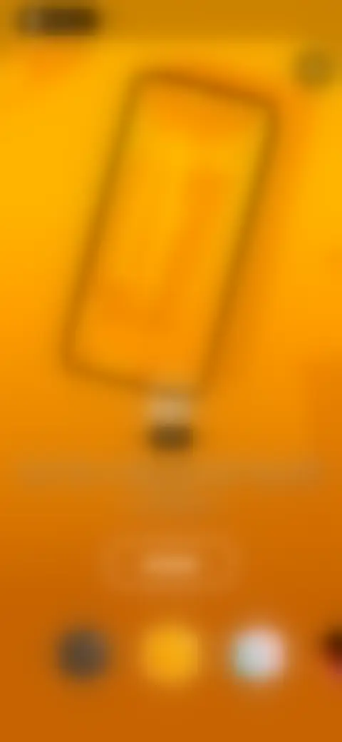 Locked screen preview