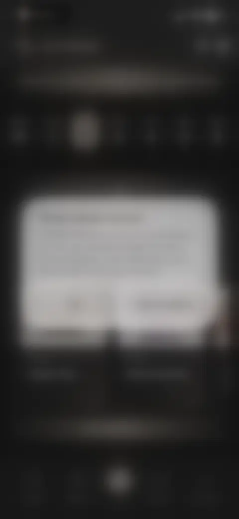 Locked screen preview
