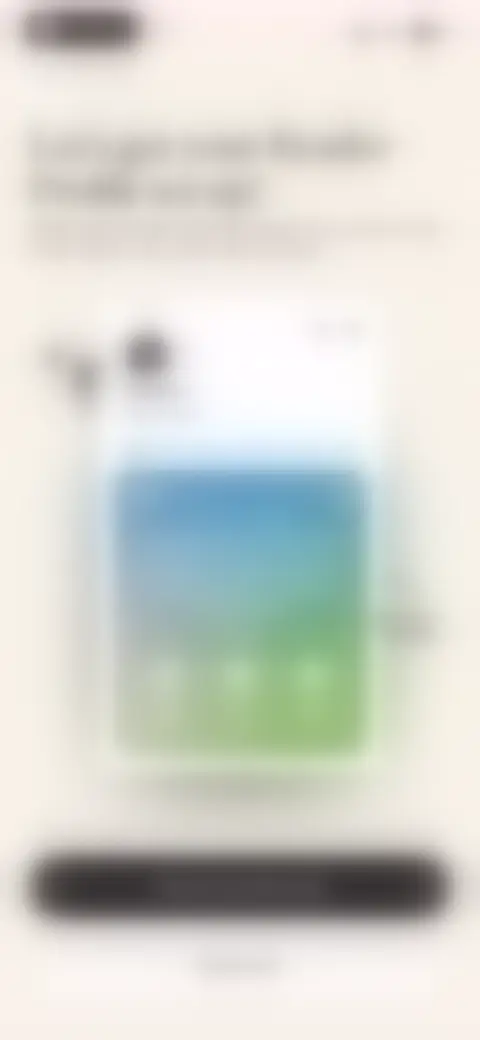 Locked screen preview