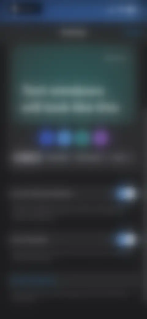 Locked screen preview