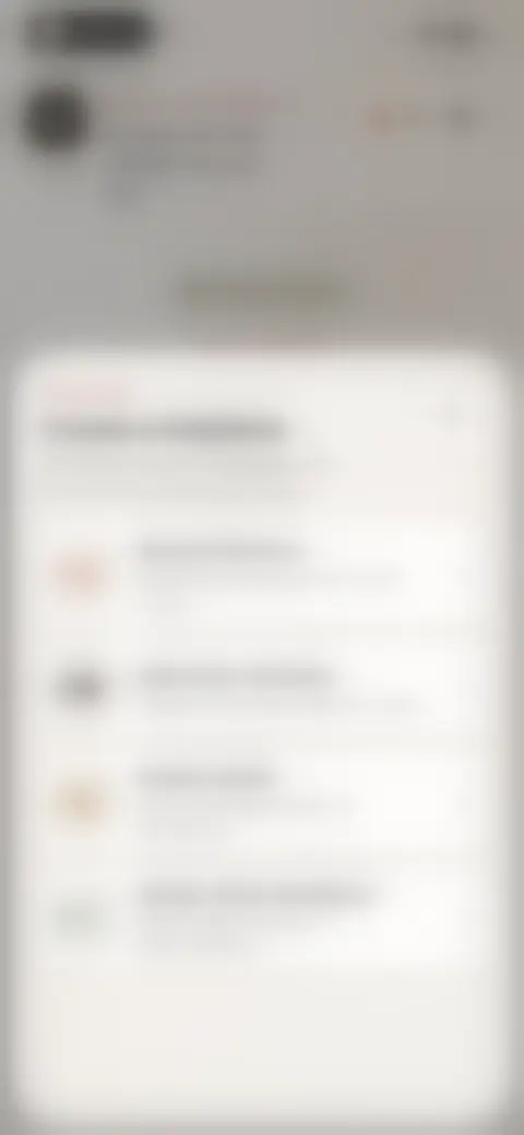 Locked screen preview