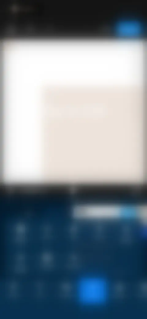 Locked screen preview