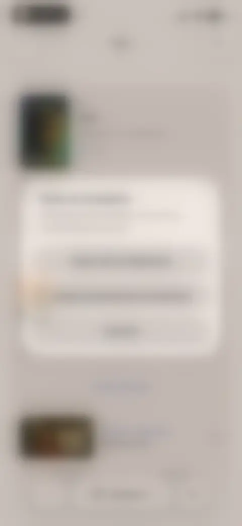 Locked screen preview