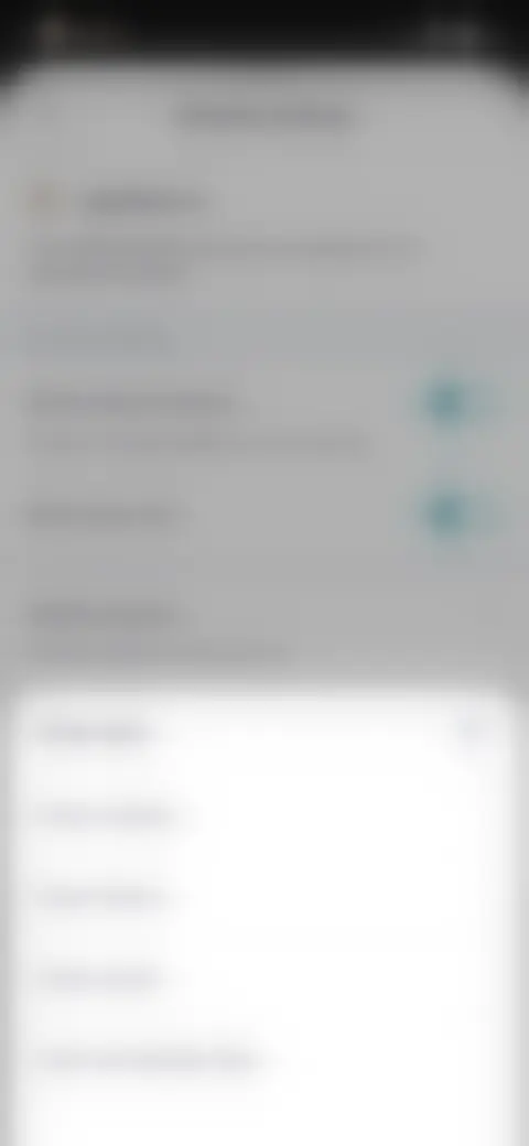 Locked screen preview