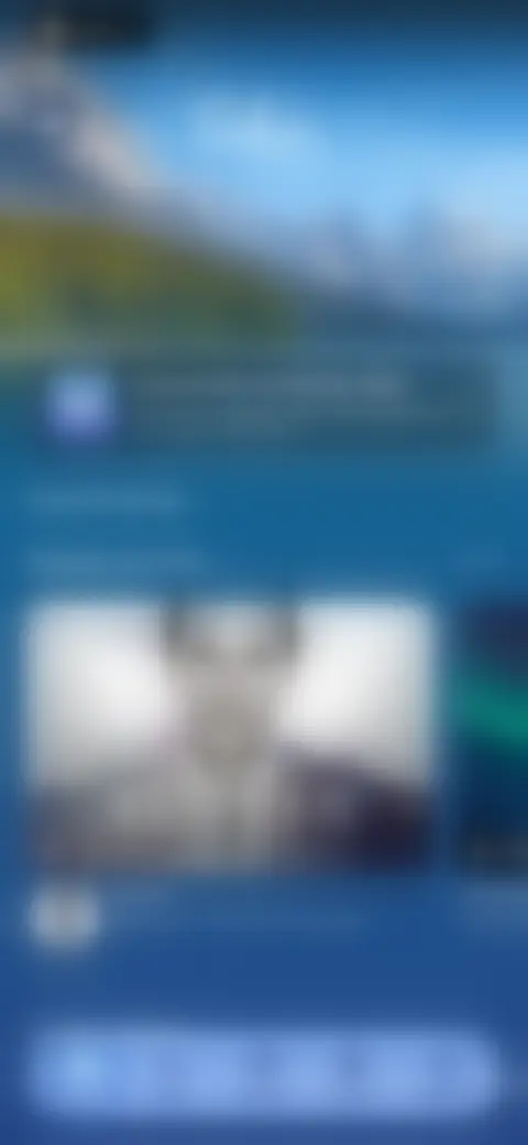 Locked screen preview