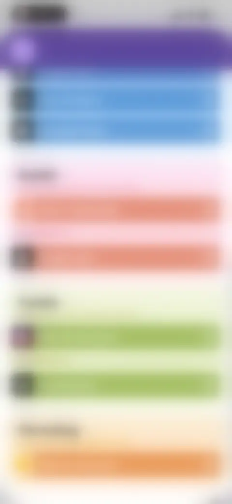 Locked screen preview