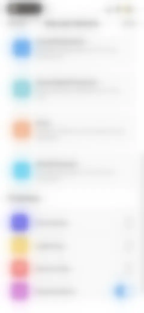 Locked screen preview