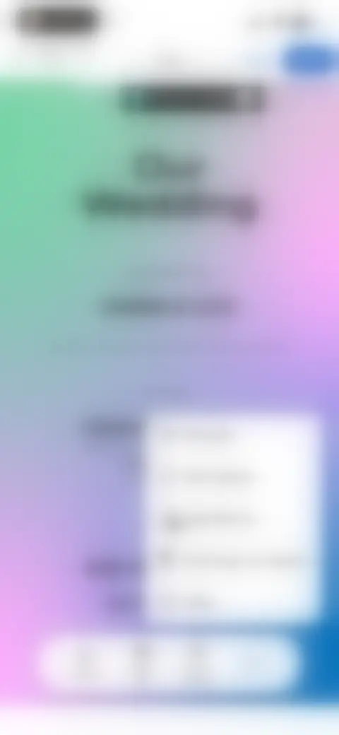 Locked screen preview