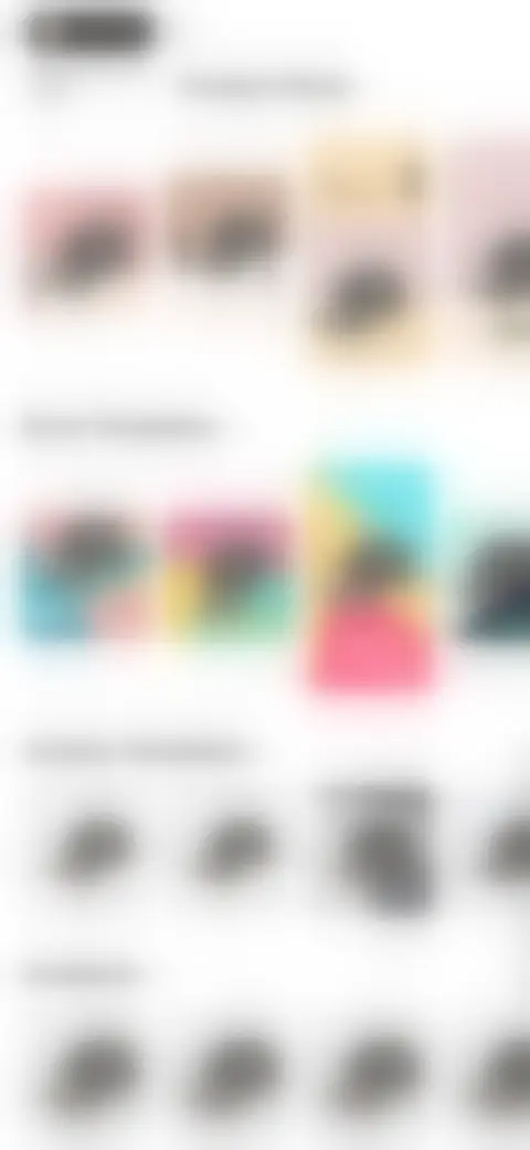 Locked screen preview