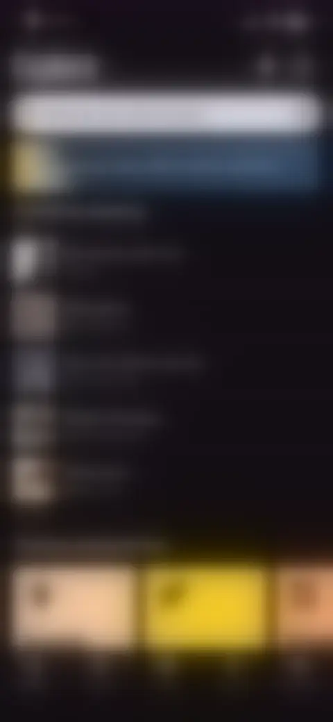 Locked screen preview