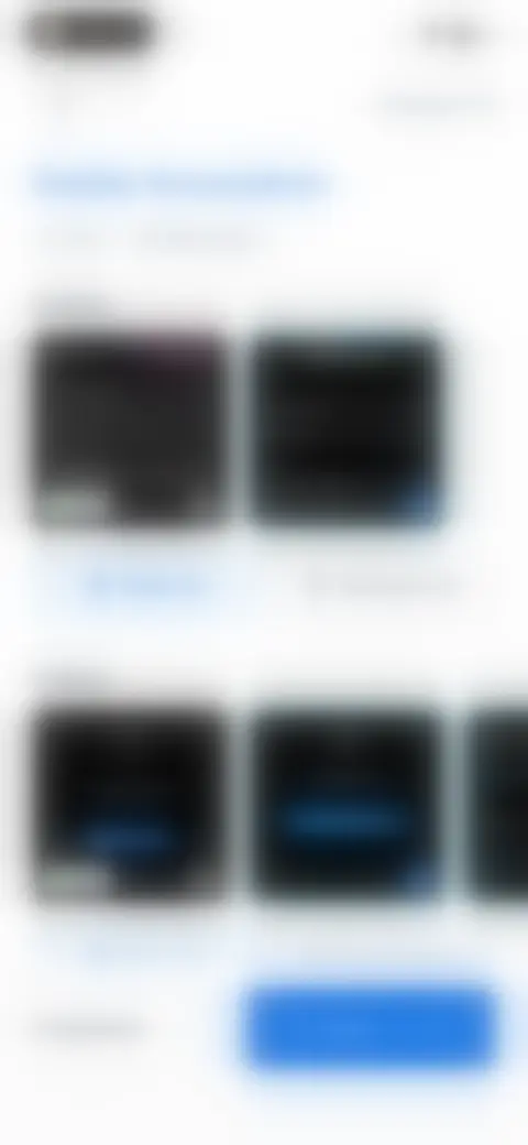 Locked screen preview