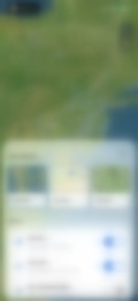 Locked screen preview