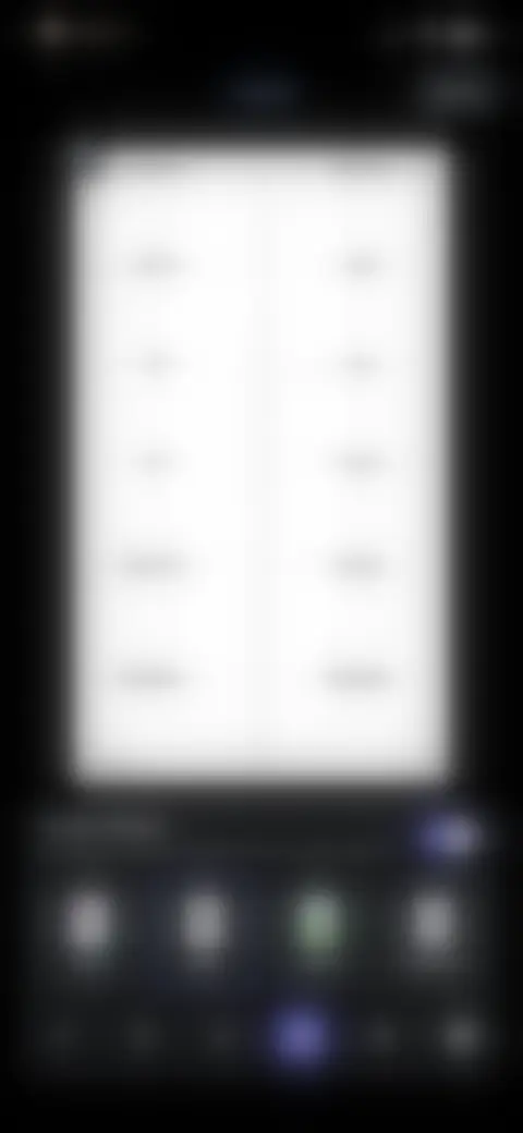 Locked screen preview