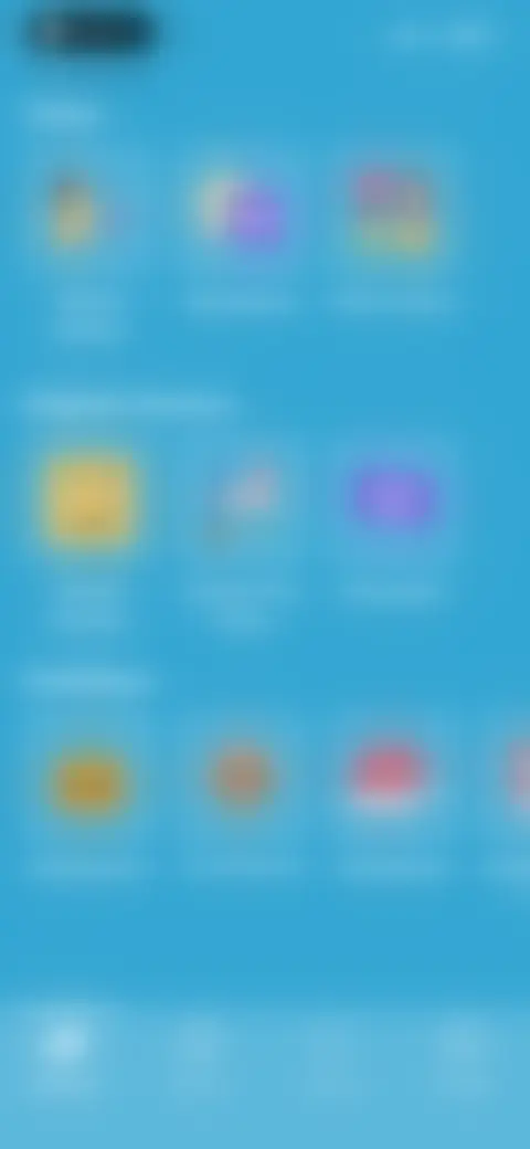Locked screen preview