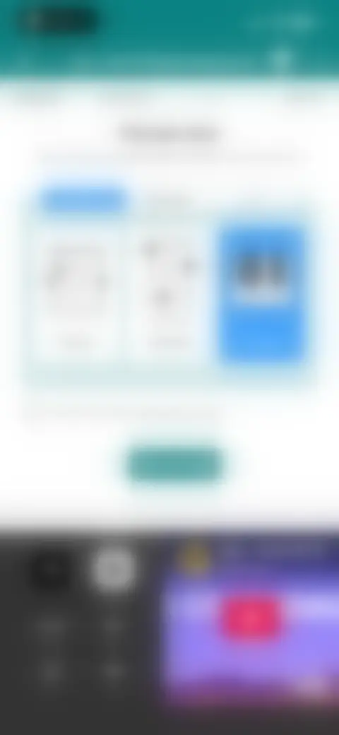 Locked screen preview