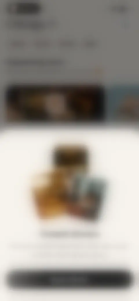 Locked screen preview