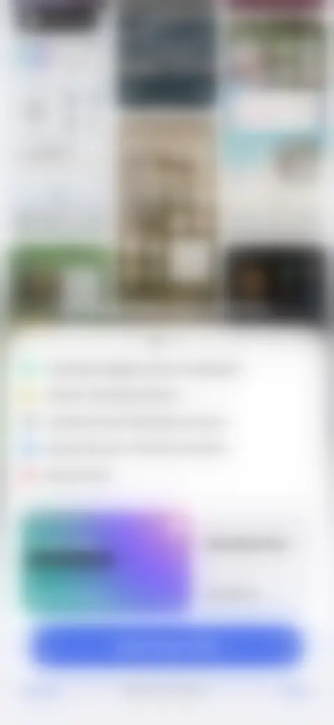 Locked screen preview