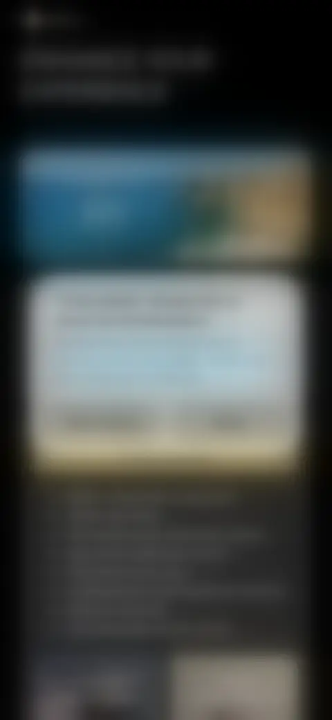 Locked screen preview