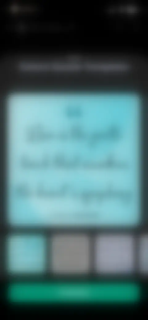 Locked screen preview