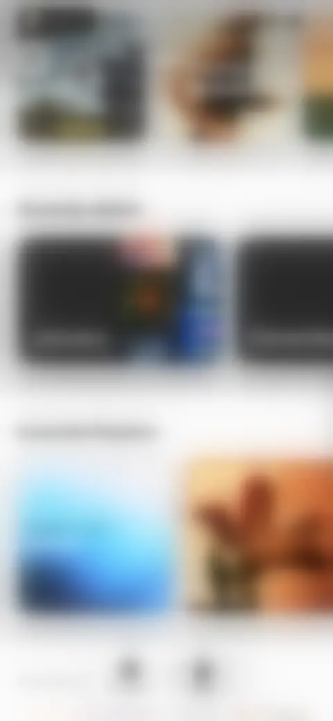 Locked screen preview