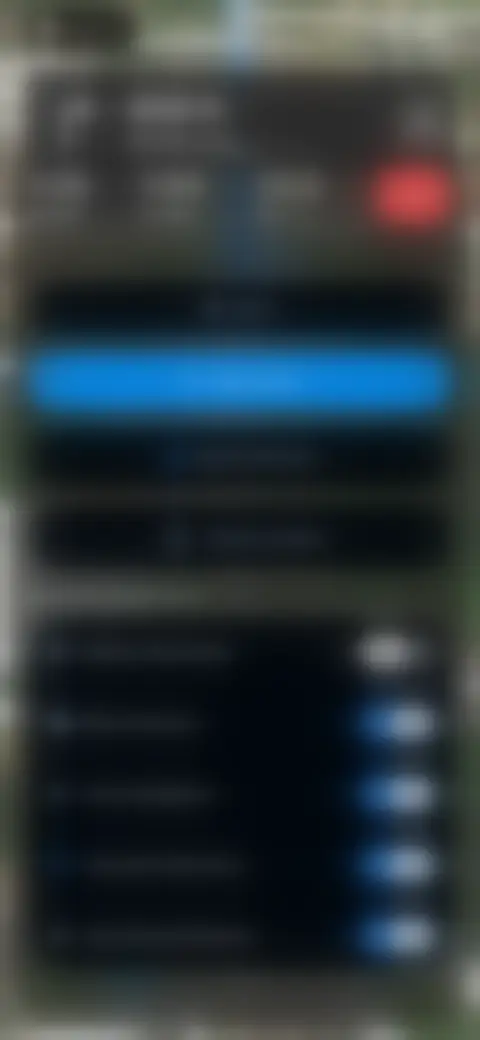Locked screen preview