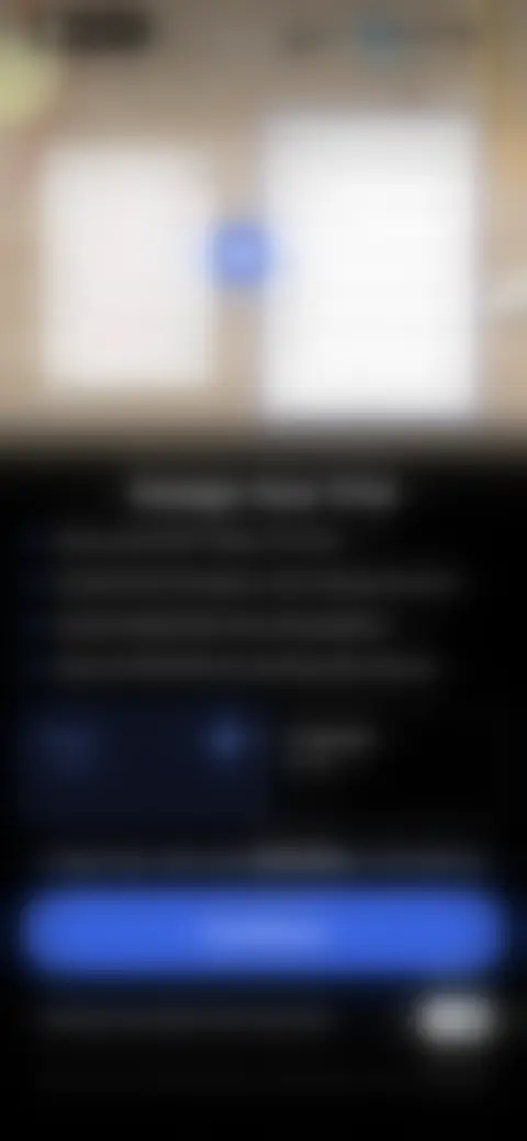 Locked screen preview