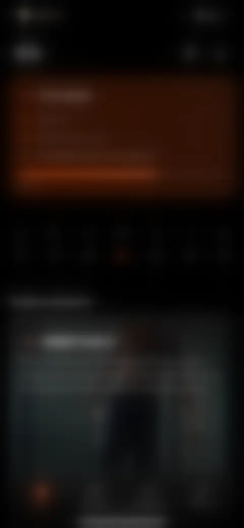 Locked screen preview