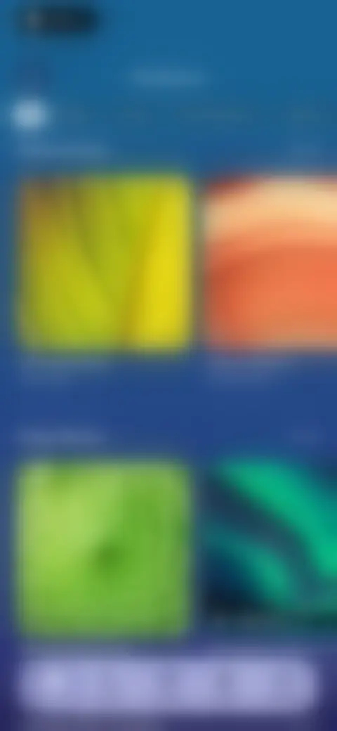 Locked screen preview