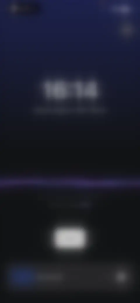 Locked screen preview