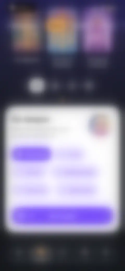 Locked screen preview