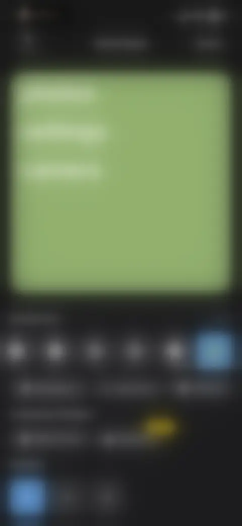 Locked screen preview