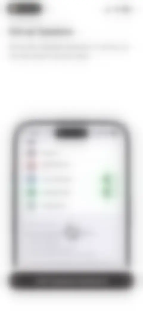 Locked screen preview