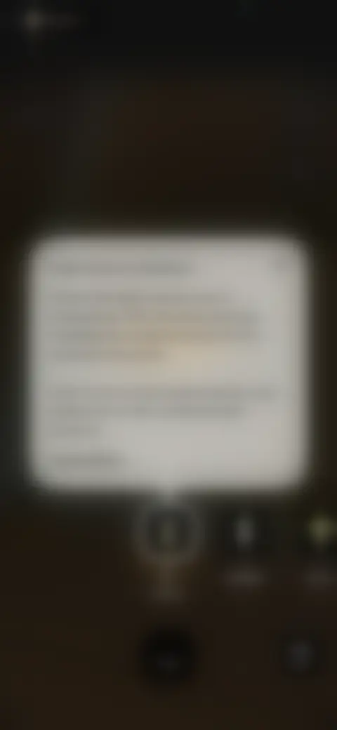 Locked screen preview