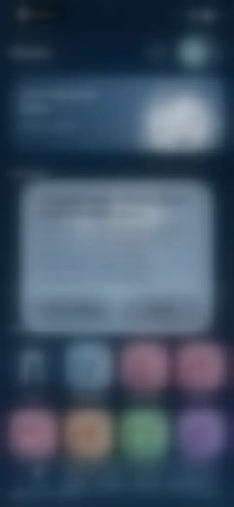 Locked screen preview