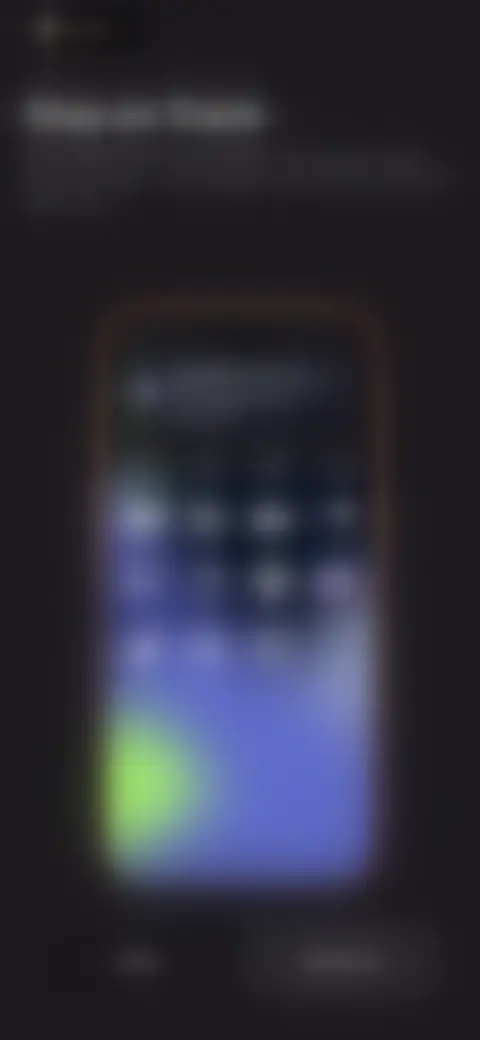 Locked screen preview