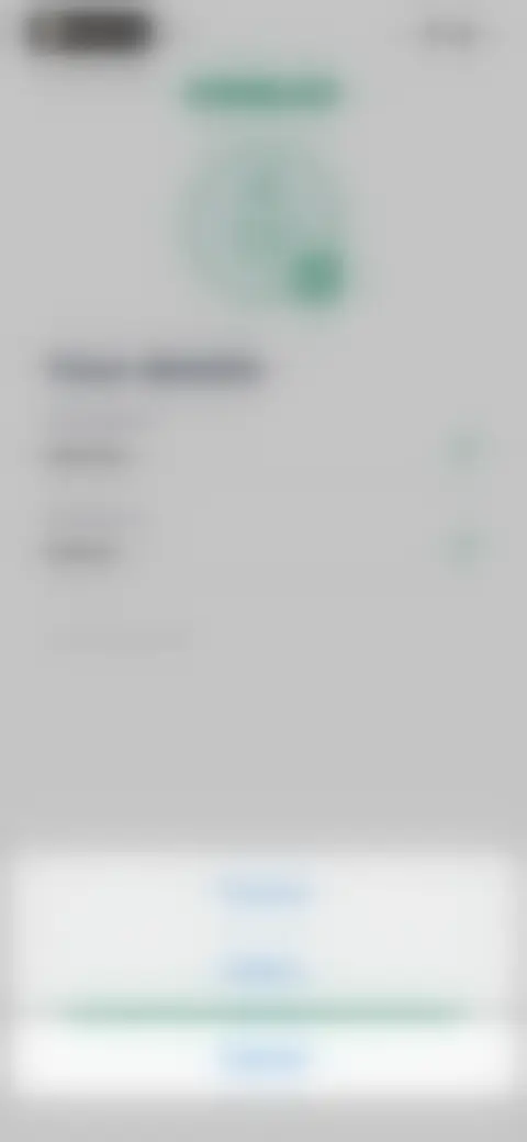 Locked screen preview