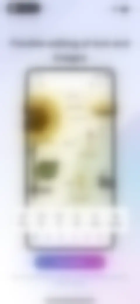 Locked screen preview