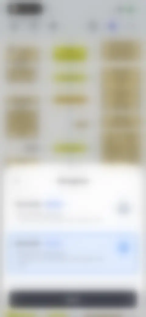 Locked screen preview