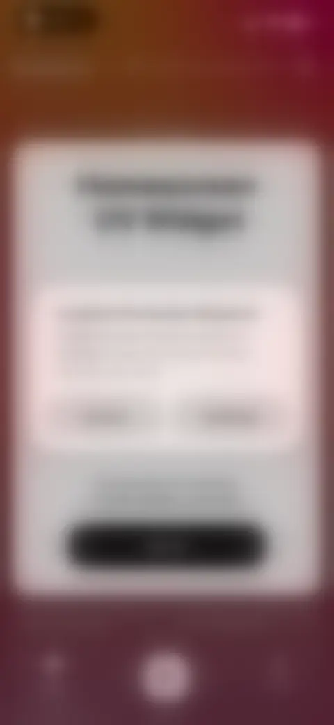 Locked screen preview