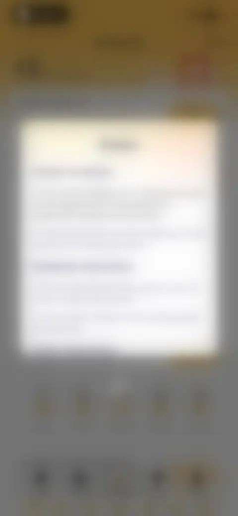 Locked screen preview